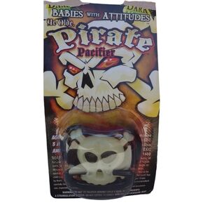 New Baby Billy Bob Pacifier Pirates